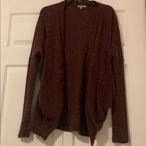 Maroon Charlotte Russe Cardigan